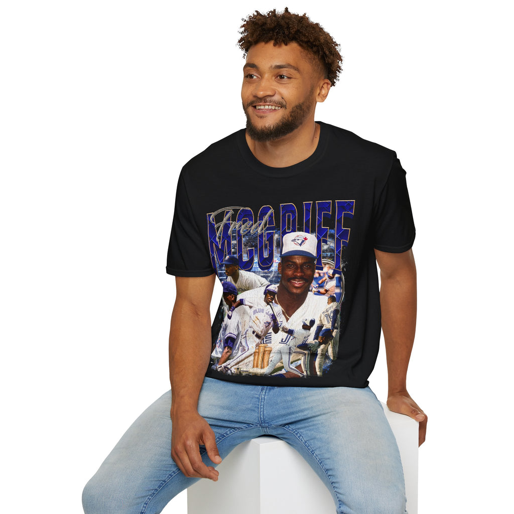 Vintage 90s Baseball Bootleg Style T-Shirt, FRED MCGRIFF Retro Baseball Shirt Unisex Graphic Tee