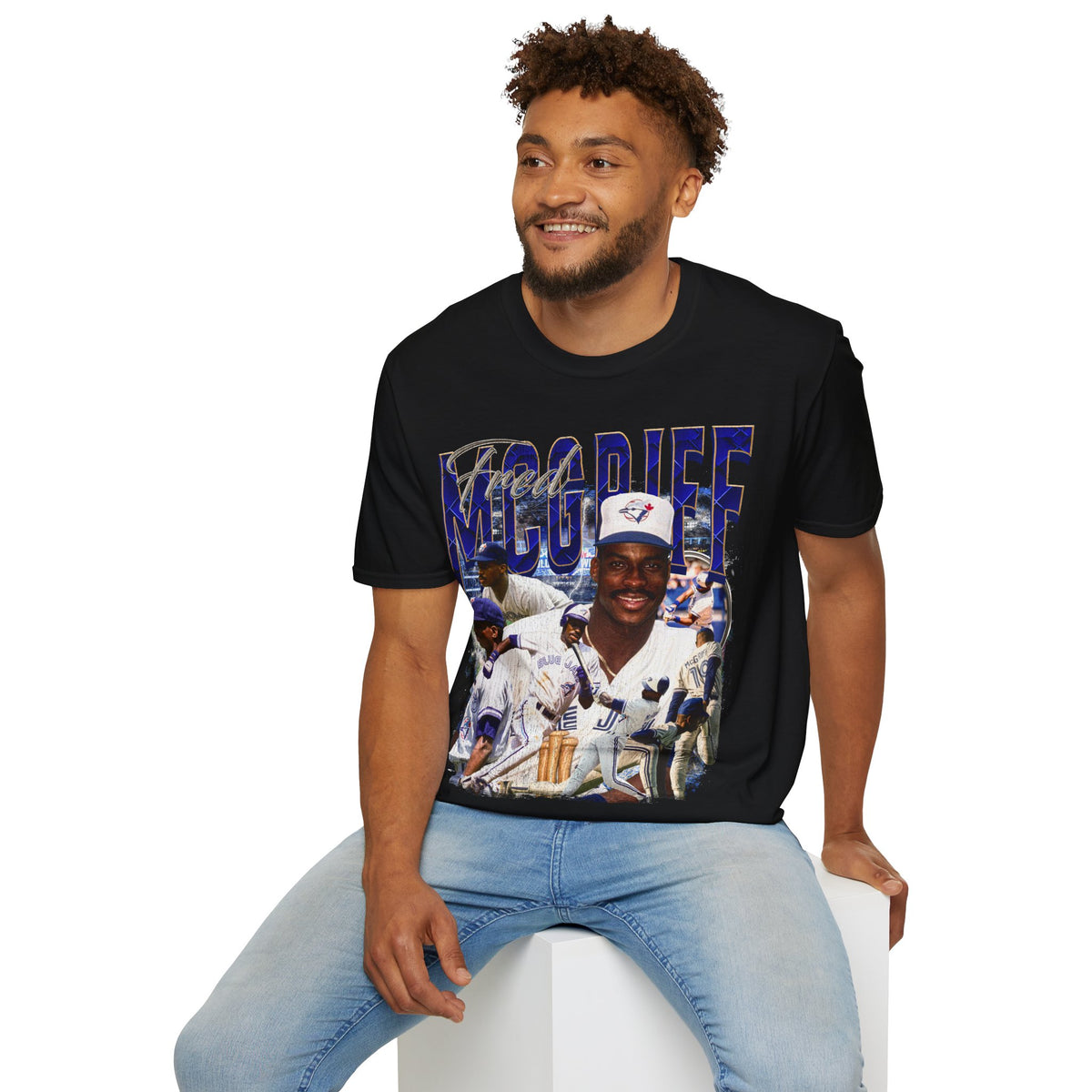 Vintage 90s Baseball Bootleg Style T-Shirt, FRED MCGRIFF Retro Baseball Shirt Unisex Graphic Tee