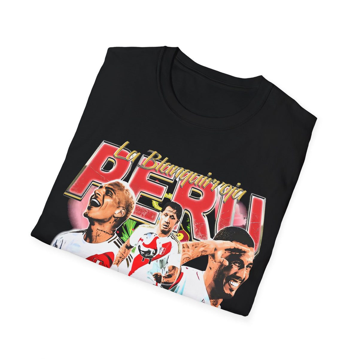 Vintage 90s Soccer Bootleg Style T-Shirt, PERU Graphic Tee, Retro Soccer Shirt Unisex Graphic Tee