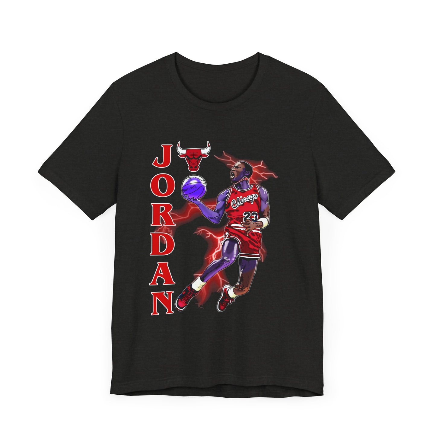 JORDAN RED 23 Unisex Jersey Short Sleeve Tee