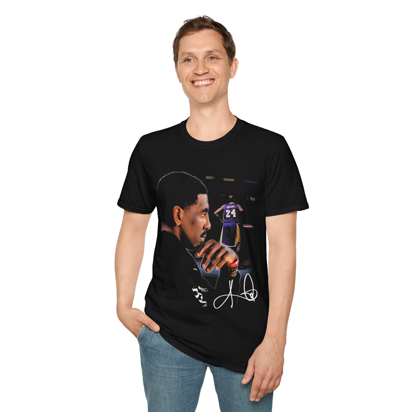 Vintage 90s Basketball Bootleg Style T-Shirt, KAI AND KOBE Retro Basketball Shirt Unisex Graphic Tee