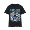 Vintage 90s Superheroes Bootleg Style T-Shirt, SILVER SURFER Retro Superheroes Shirt Unisex Graphic Tee