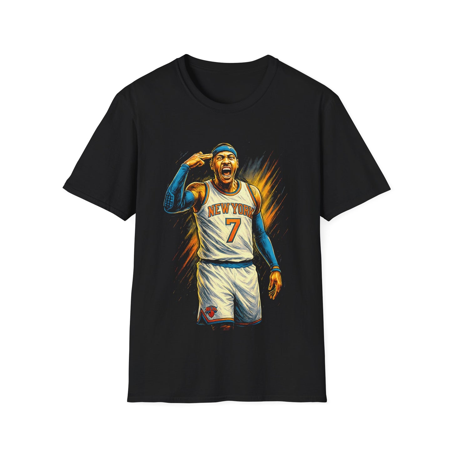 CARMELO BASKETBALL LEGENDS Unisex Softstyle T-Shirt