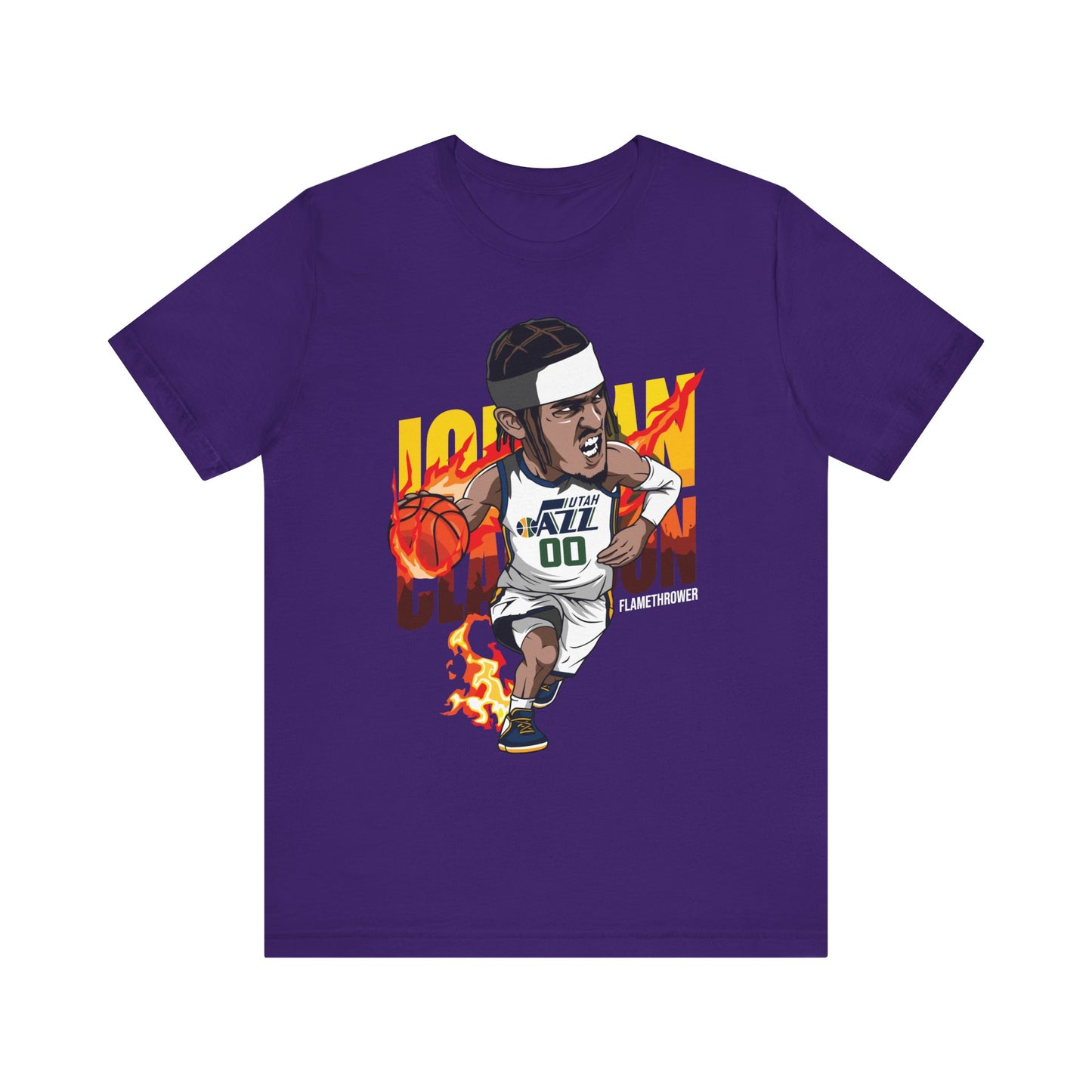 JORDAN CLARKSON JAZZ Unisex Jersey Short Sleeve Tee