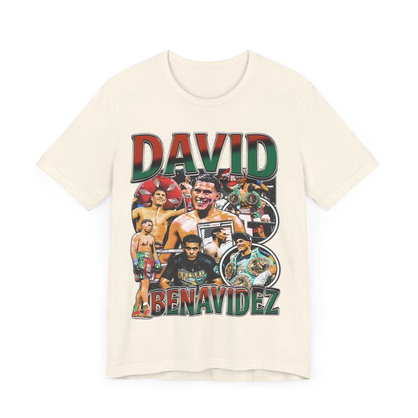 Vintage 90s Fighter Bootleg Style TShirt DAVID BENAVIDEZ Unisex Graphic Tee