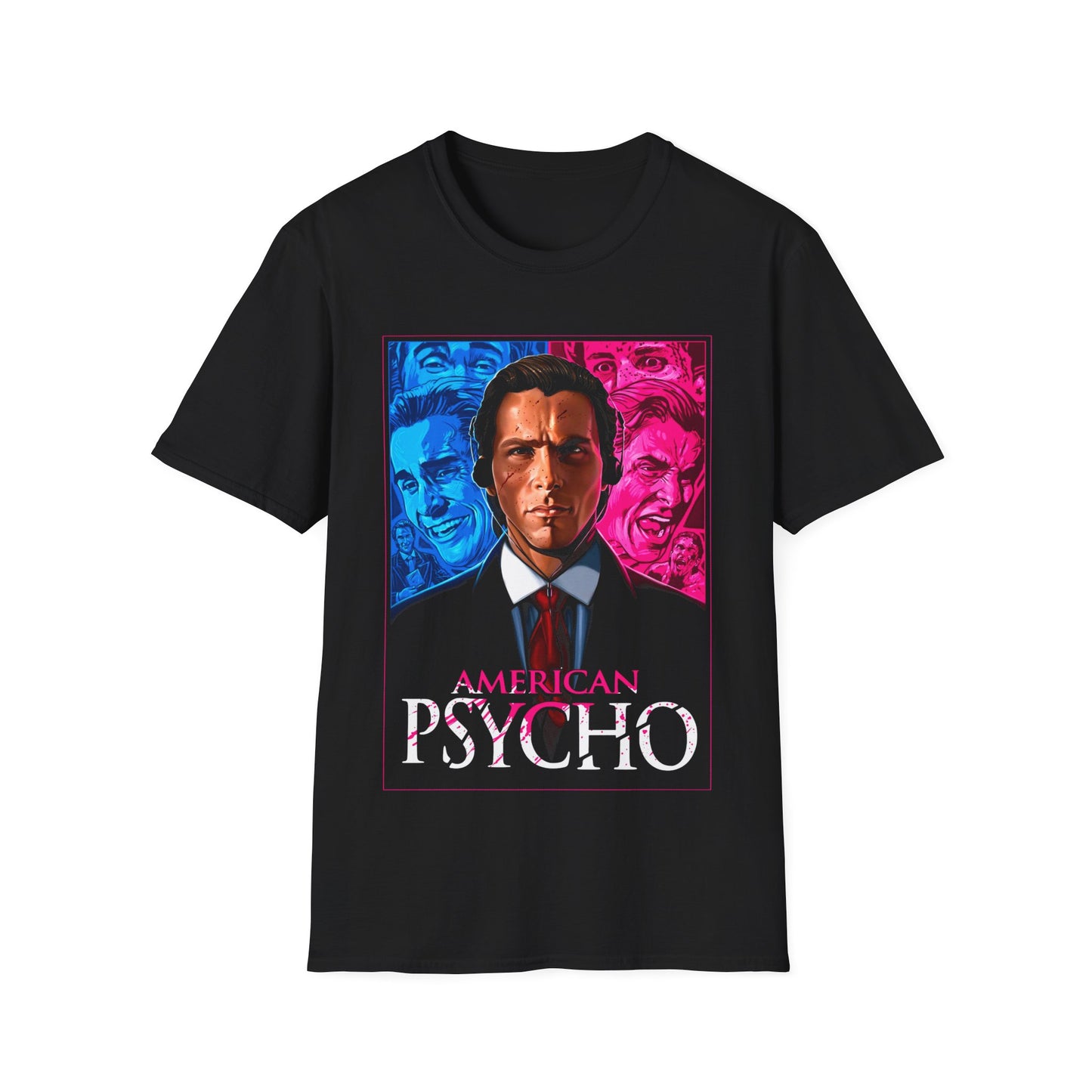 AMERICAN PHYSCO POP CULTURE Unisex Softstyle T-Shirt