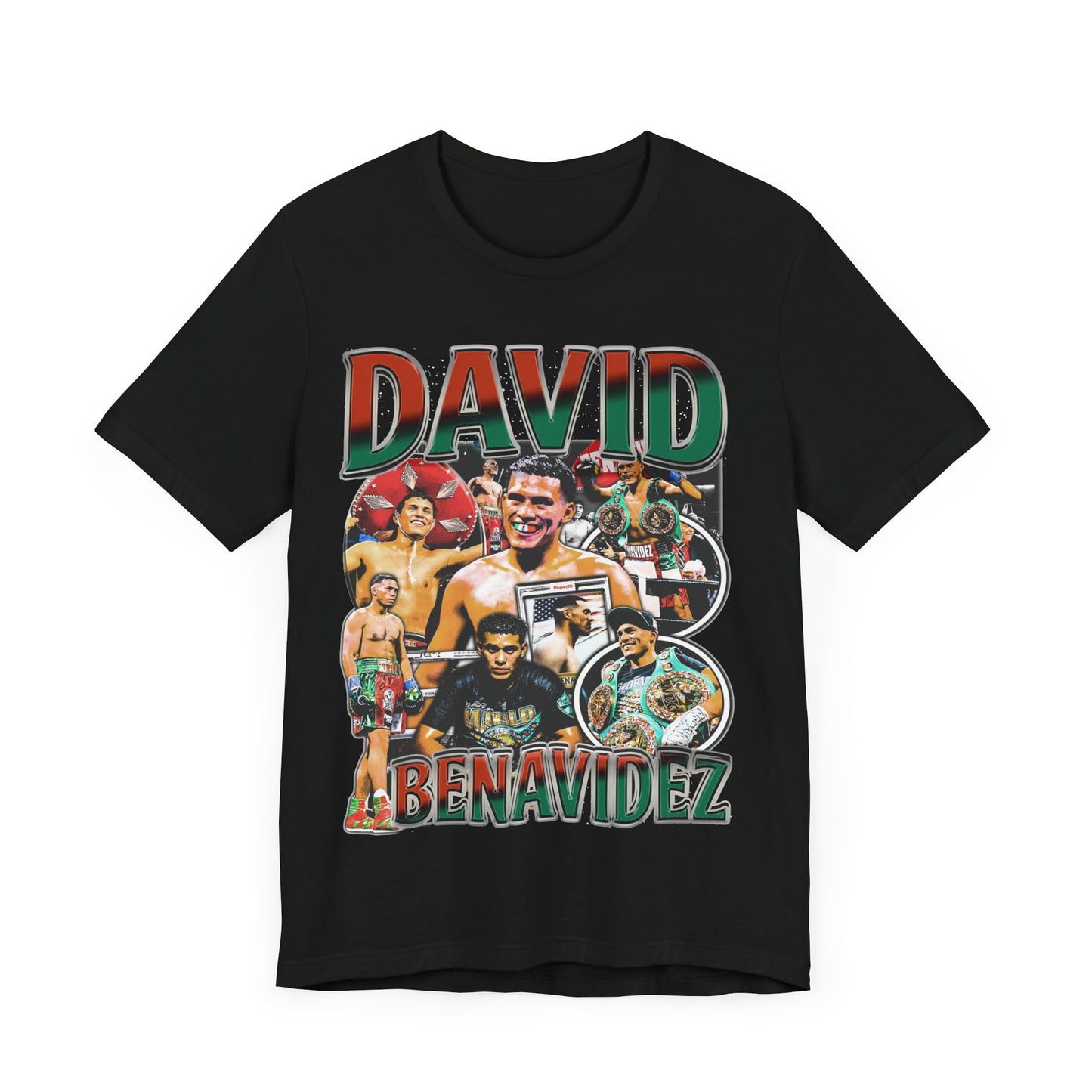Vintage 90s Fighter Bootleg Style TShirt DAVID BENAVIDEZ Unisex Graphic Tee