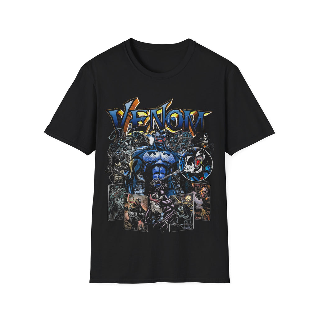 Vintage 90s Superheroes Bootleg Style T-Shirt, VENOM Retro Superheroes Shirt Unisex Graphic Tee