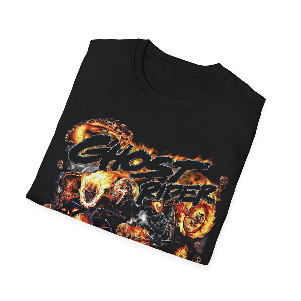 Vintage 90s Superheroes Bootleg Style T-Shirt, GHOST RIDER Retro Superheroes Shirt Unisex Graphic Tee