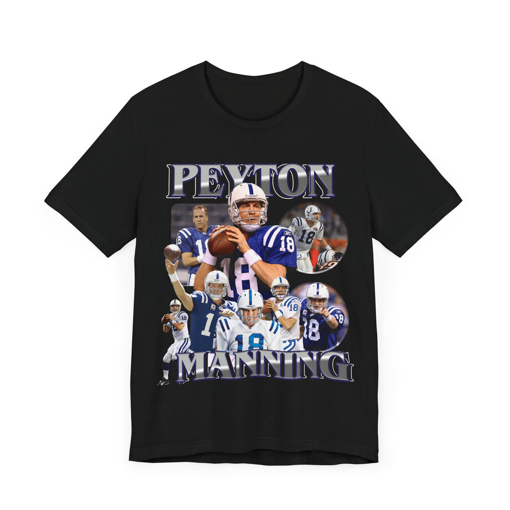 Vintage 90s Football Bootleg Style T-Shirt PEYTON MANNING Unisex Tee Shirt