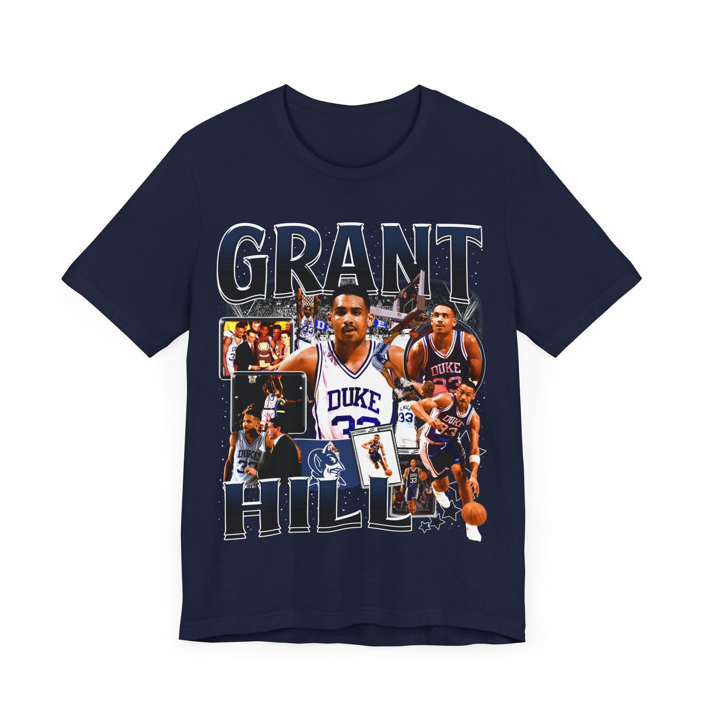 Vintage 90s Basketball Bootleg Style TShirt GRANT HILL Retro Unisex Graphic Tee