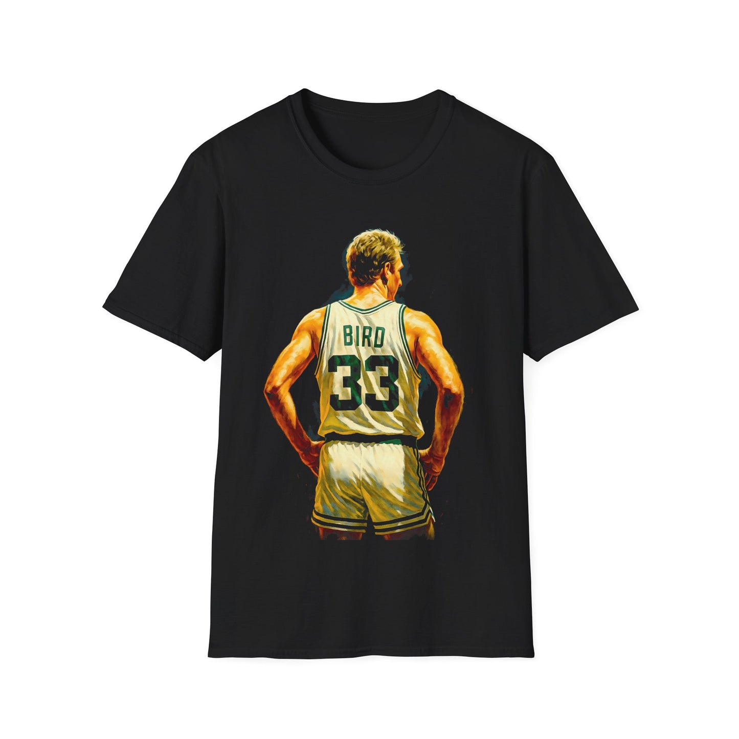 LARRY BASKETBALL LEGENDS Unisex Softstyle T-Shirt