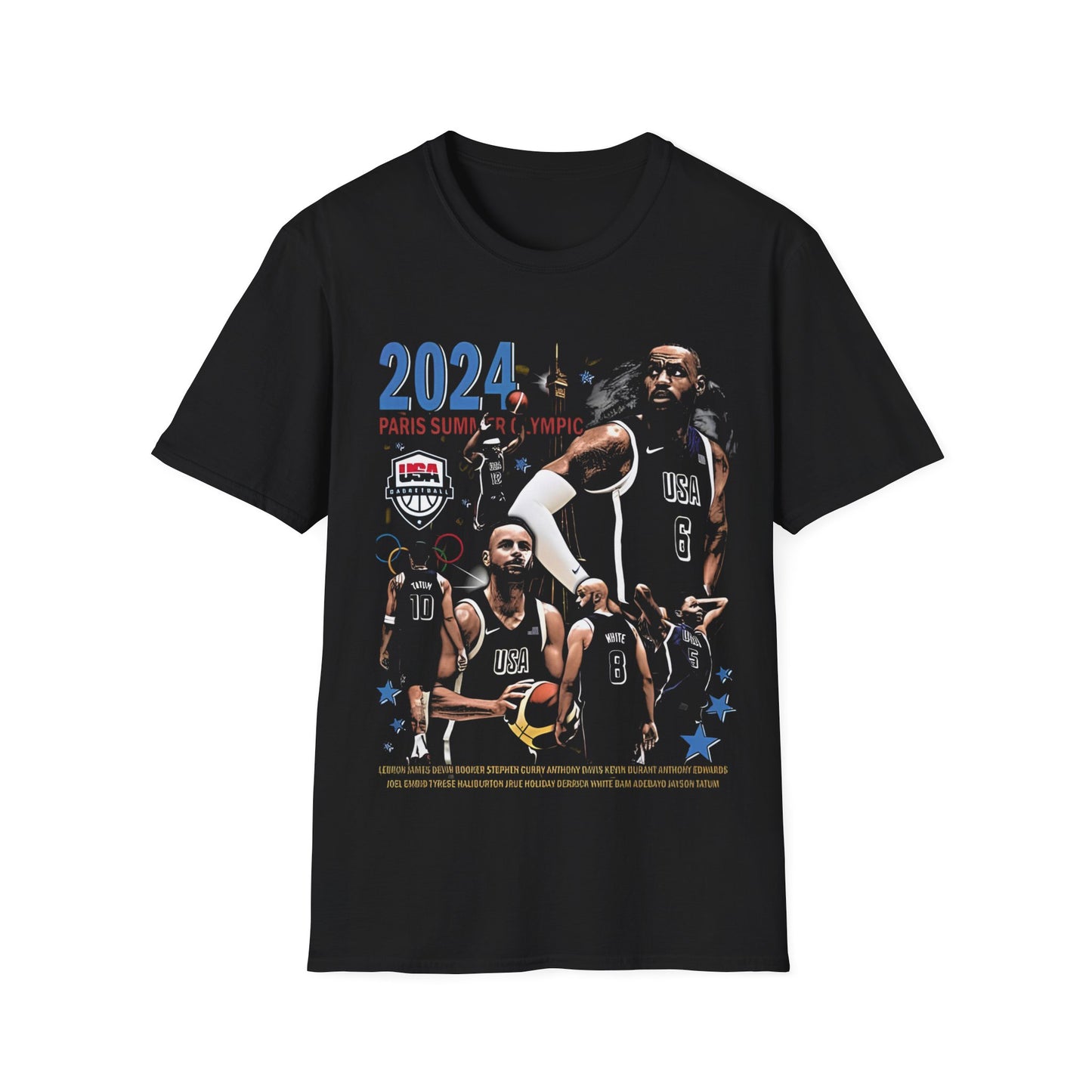 Vintage 90s Basketball Bootleg Style T-Shirt, 2024 USA GREATNESS Retro Basketball Shirt Unisex Graphic Tee