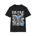 Vintage 90s Football Bootleg Style T-Shirt, DRAKE MAYE UNC Vintage Graphic Tee, Retro Football Shirt Unisex Graphic Tee Shirt