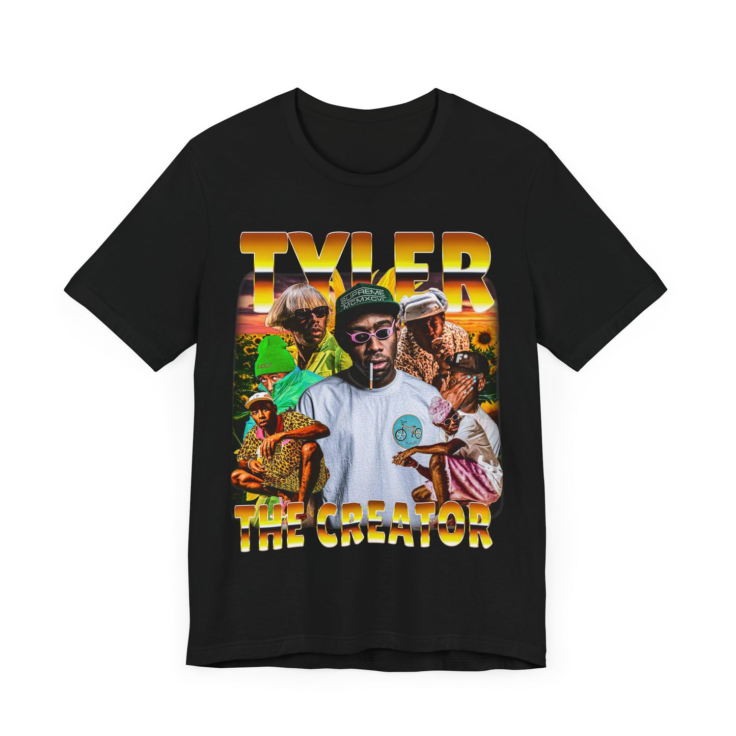 Vintage 90s Rap Bootleg Style T-Shirt TYLER THE CREATOR Unisex Graphic Tee Shirt