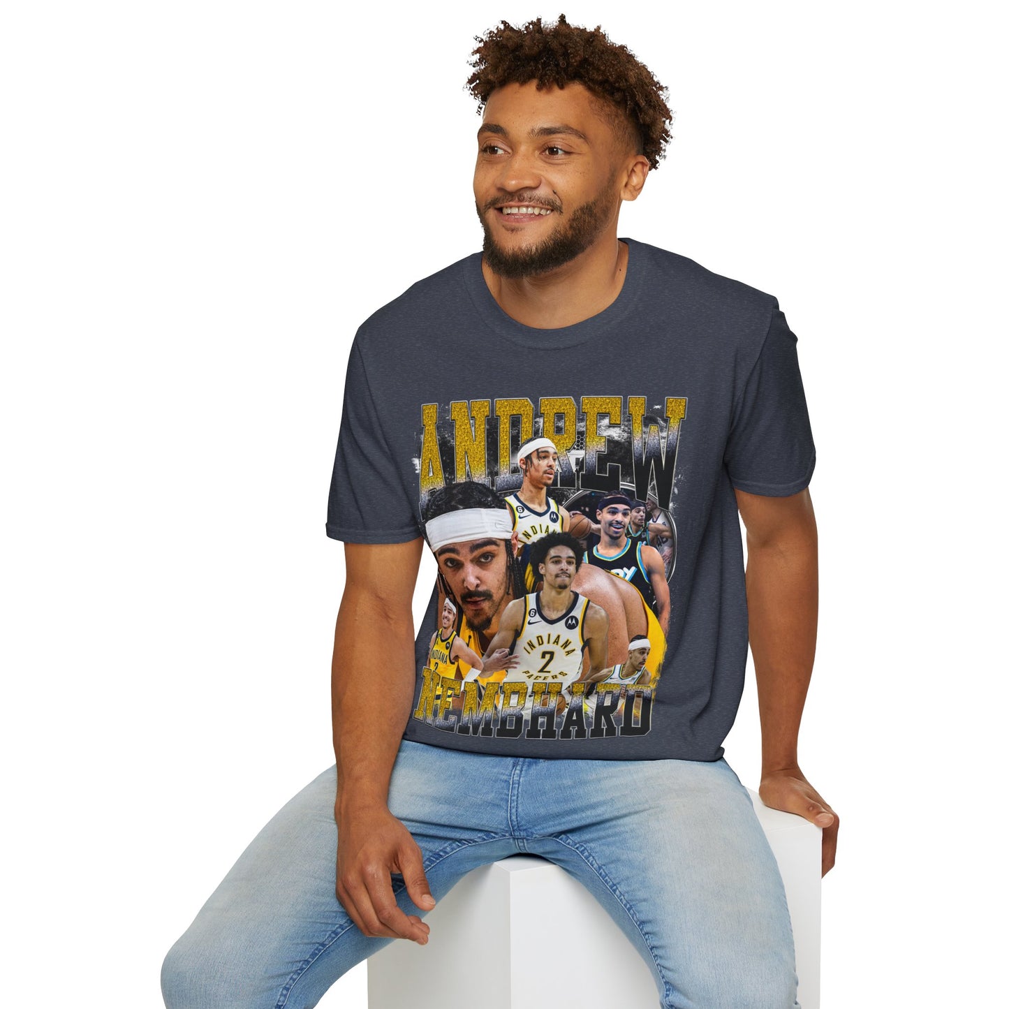 Vintage 90s Basketball Bootleg Style T-Shirt, ANDREW NEMBHARD Retro Basketball Shirt Unisex Graphic Tee