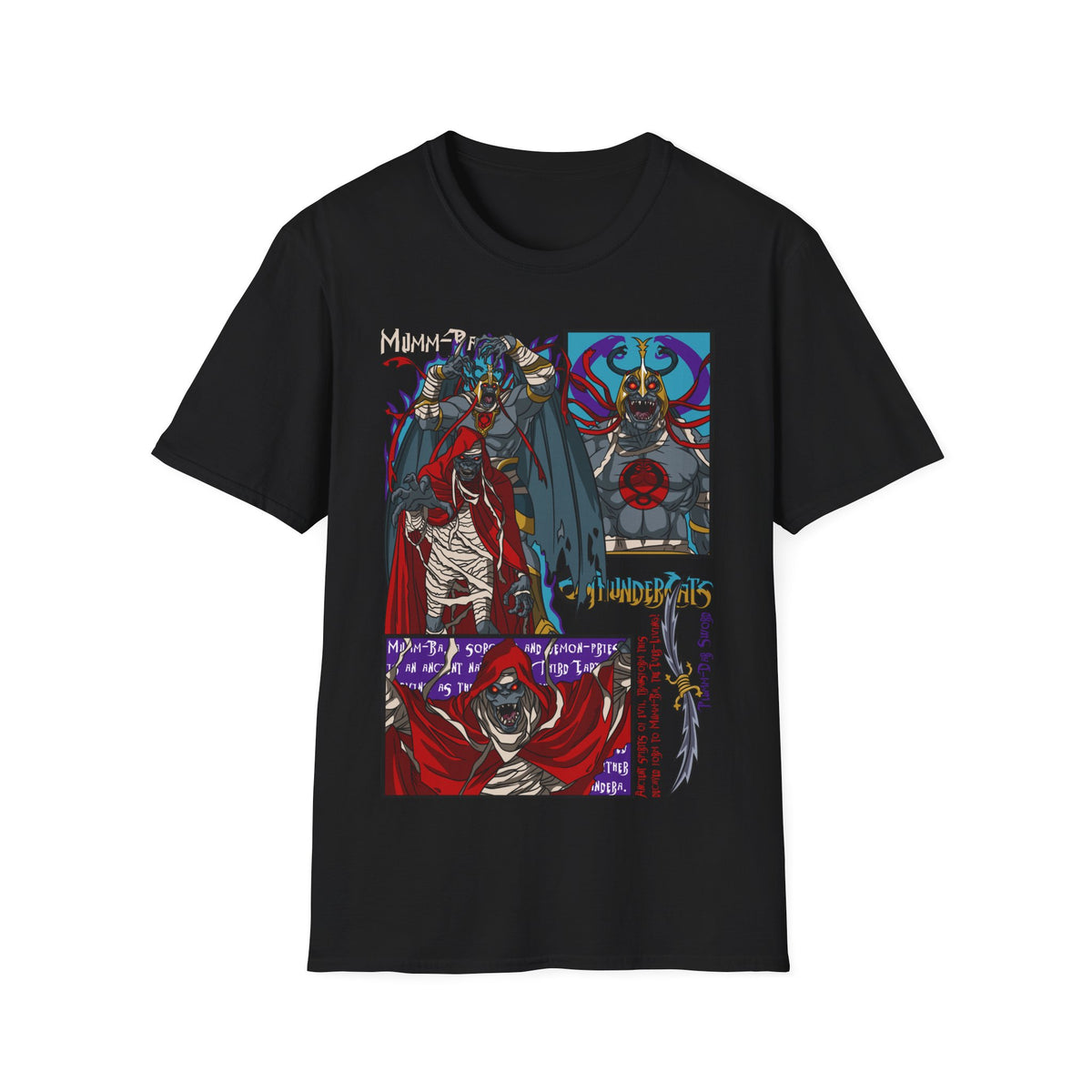 80S LEGENDS MUMM-RA Unisex Softstyle T-Shirt