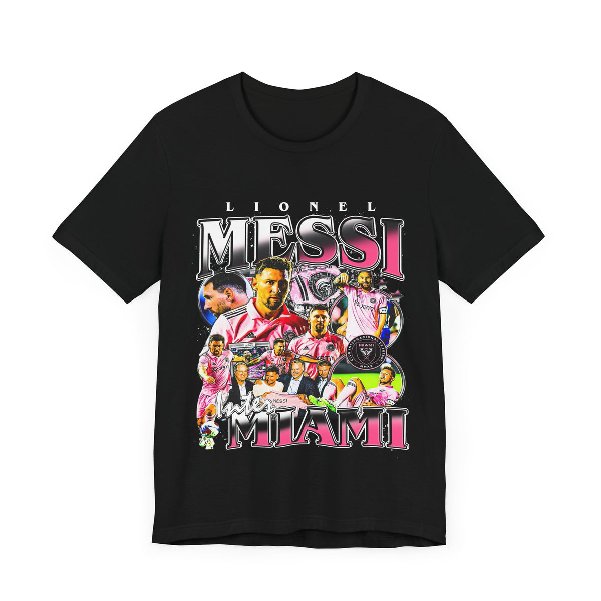 Vintage 90s Soccer Bootleg Style T-Shirt, LIONEL MESSI Graphic Tee, Retro Soccer Shirt Unisex Graphic Tee