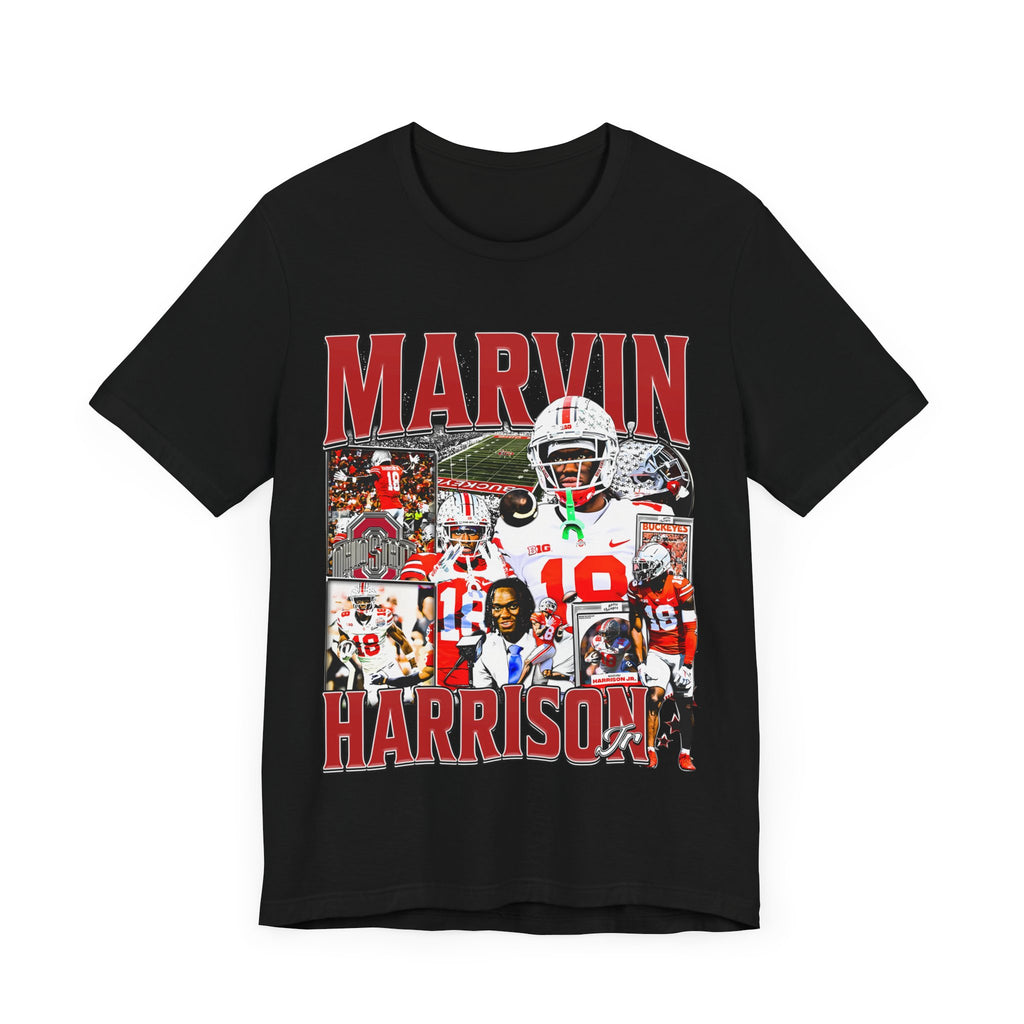 Vintage 90s Football Bootleg Style T-Shirt MARVIN HARRISON Jr Unisex Graphic Tee