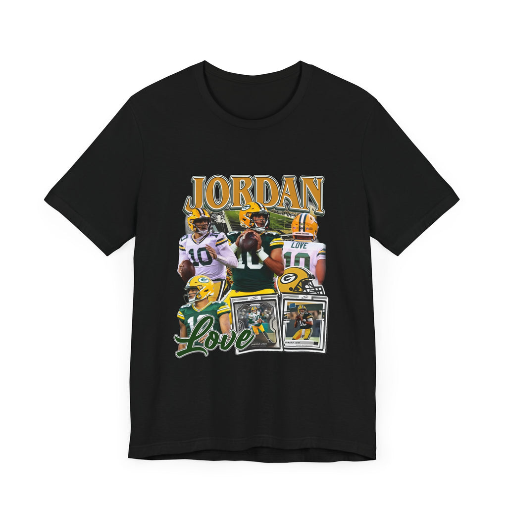 Vintage 90s Football Bootleg Style T-Shirt JORDAN LOVE Unisex Graphic Tee Shirt