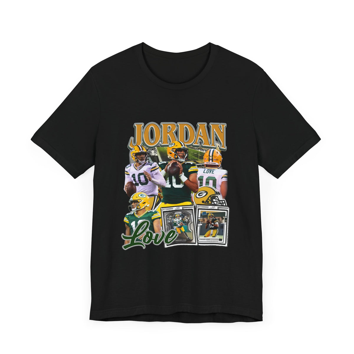 Vintage 90s Football Bootleg Style T-Shirt JORDAN LOVE Unisex Graphic Tee Shirt