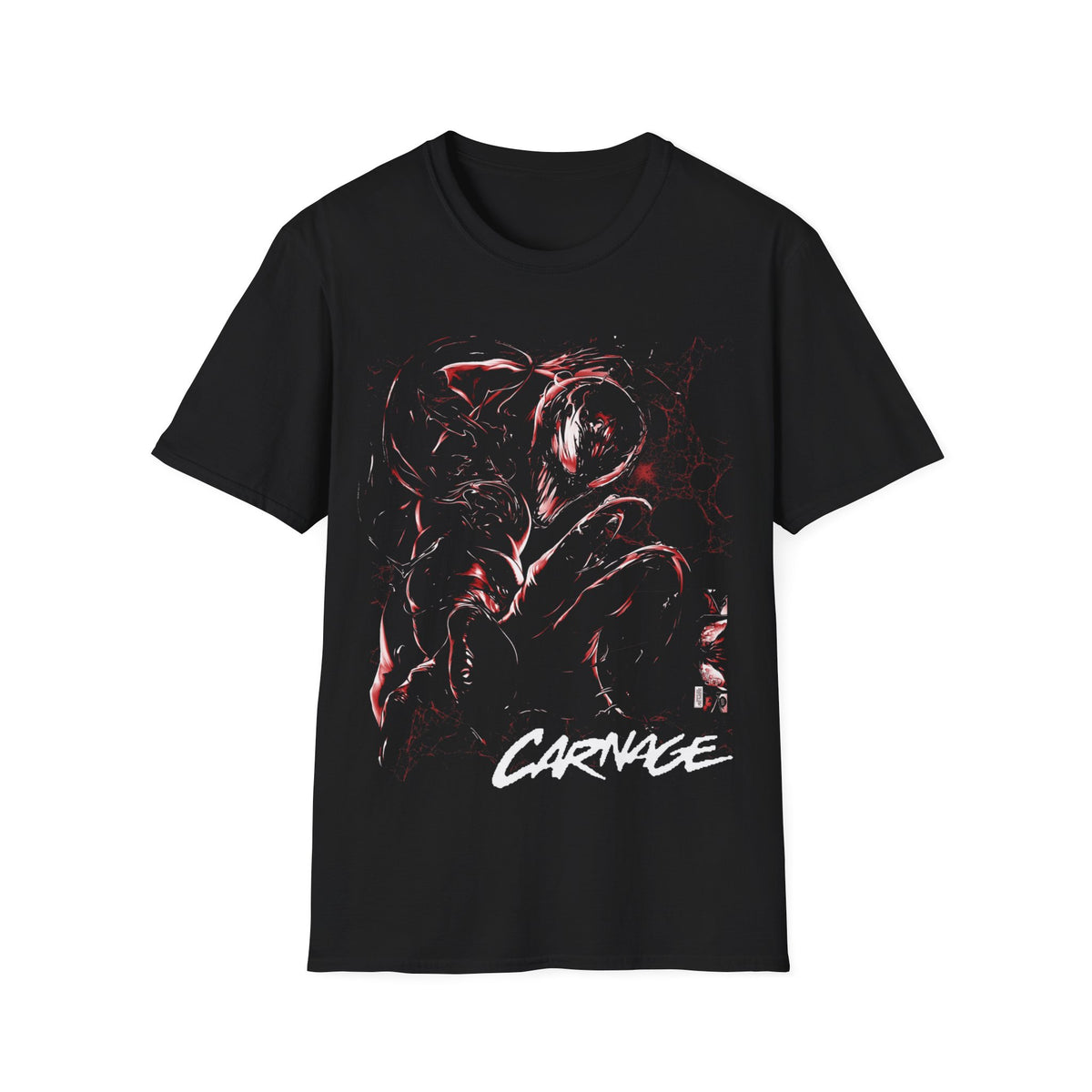 Vintage 90s Superheroes Bootleg Style T-Shirt, CARNAGE Retro Superheroes Shirt Unisex Graphic Tee