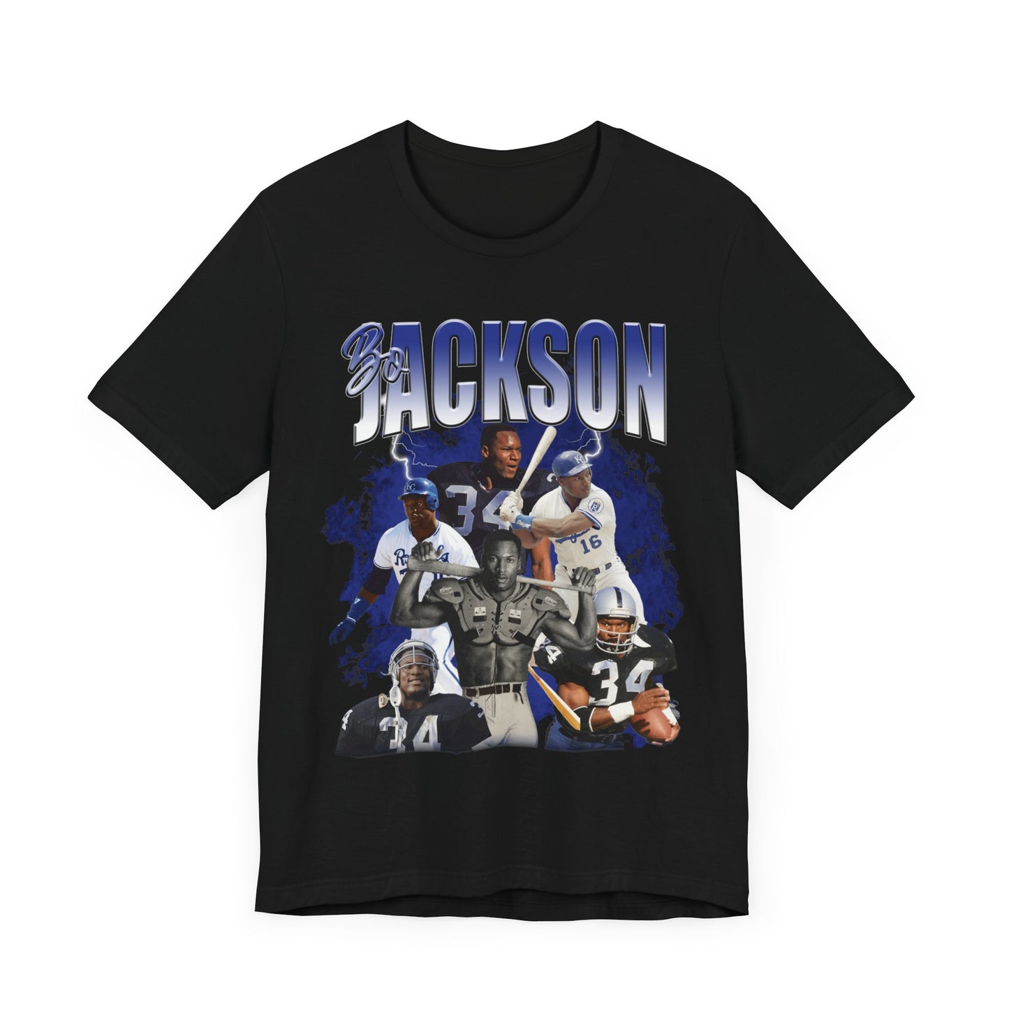 Vintage 90s Baseball Bootleg Style T-Shirt BO JACKSON 90s Unisex Graphic Tee