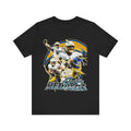 Vintage 90s Football Bootleg Style T-Shirt JUSTIN HERBERT Unisex Graphic Tee