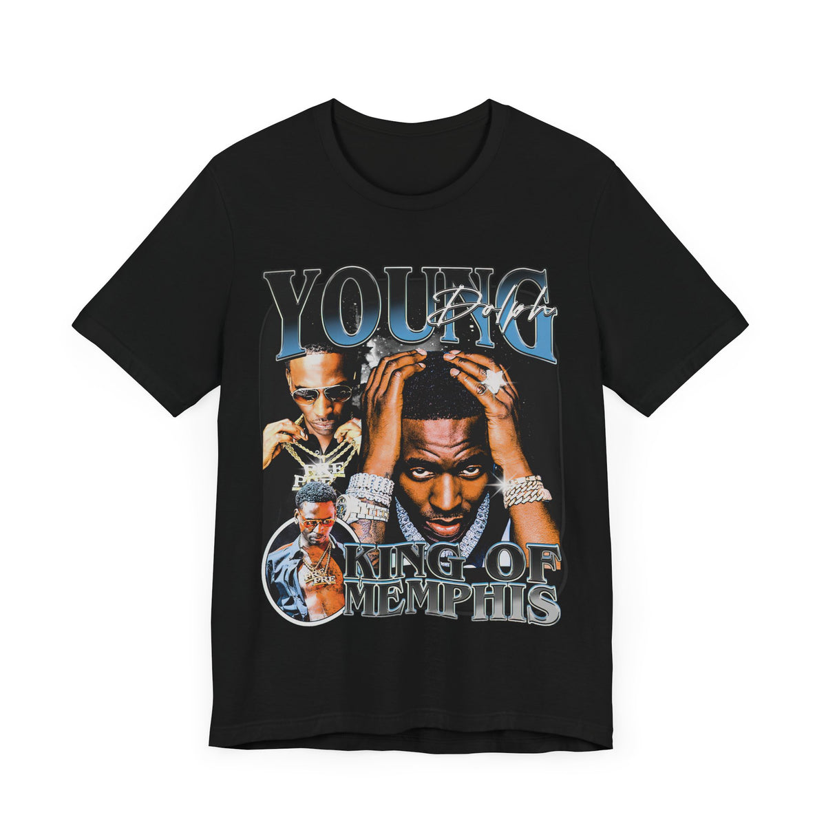 Vintage 90s Rap Bootleg Style TShirt YOUNG DOLPH Retro Unisex Graphic Tee Shirt