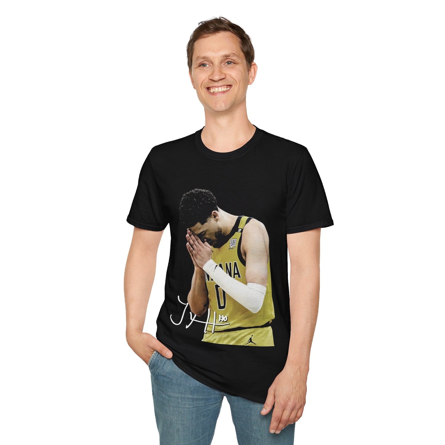 Vintage 90s Basketball Bootleg Style T-Shirt, TYRESE HALIBURTON Retro Basketball Shirt Unisex Graphic T SHIRT