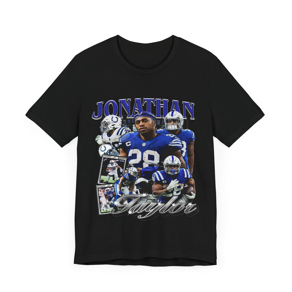 Vintage 90s Football Bootleg Style T-Shirt JOHNATHAN TAYLOR Unisex Graphic Tee