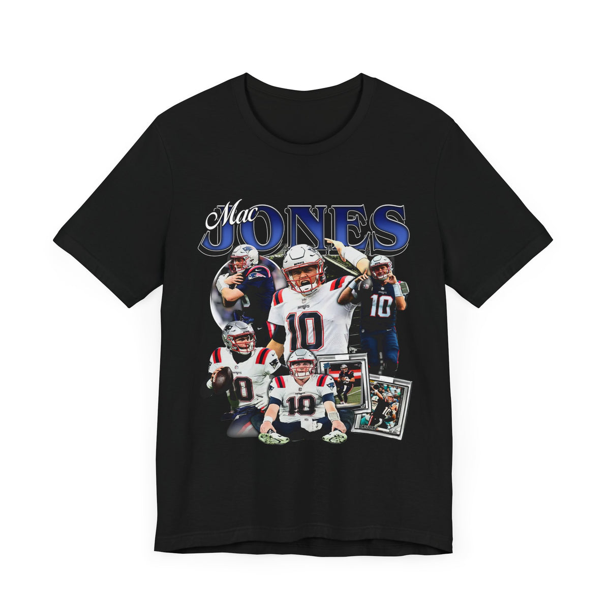 Vintage 90s Football Bootleg Style T-Shirt MAC JONES Unisex Graphic Tee Shirt