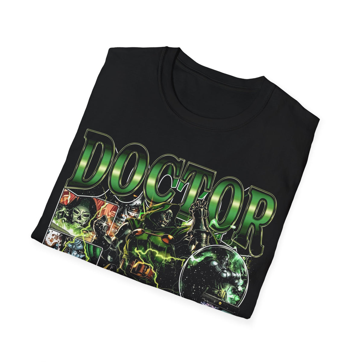 Vintage 90s Superheroes Bootleg Style T-Shirt, DOCTOR DOOM Retro Superheroes Shirt Unisex Graphic Tee