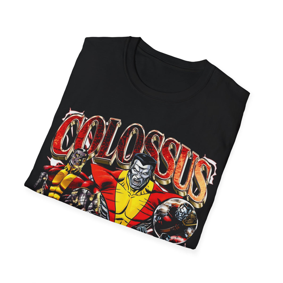 Vintage 90s Superheroes Bootleg Style T-Shirt, COLOSSUS Retro Superheroes Shirt Unisex Graphic Tee