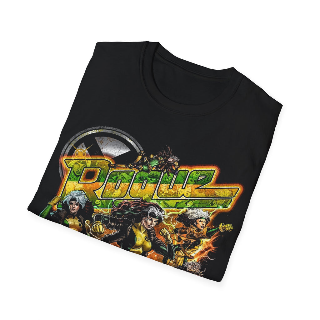 Vintage 90s Superheroes Bootleg Style T-Shirt, ROGUE Retro Superheroes Shirt Unisex Graphic Tee