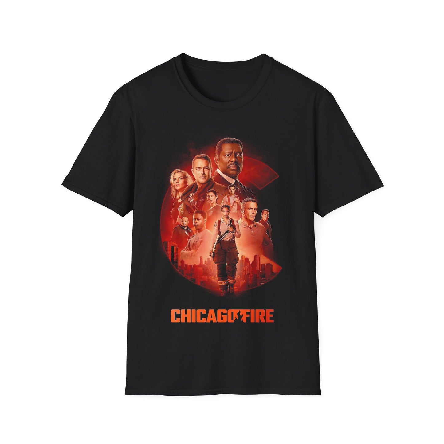 CHICAGO FIRE POP CULTURE Unisex Softstyle T-Shirt