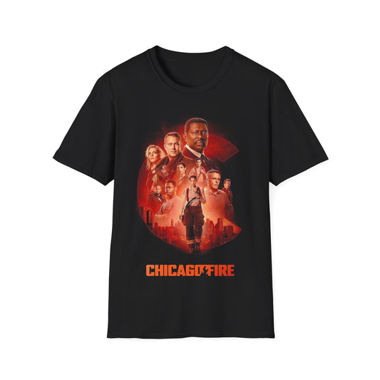 CHICAGO FIRE POP CULTURE Unisex Softstyle T-Shirt