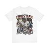 Vintage 90s Football Bootleg Style TShirt CHRISTIAN MCCAFFERY Unisex Graphic Tee