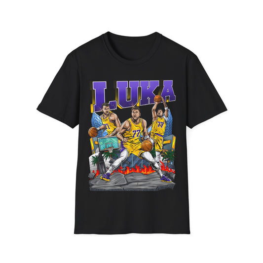 BASKETBALL LEGENDS LUKA Unisex Softstyle T-Shirt