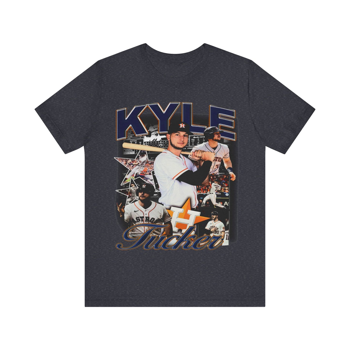Vintage 90s Baseball Bootleg Style T-Shirt KYLE TUCKER 90s Unisex Graphic Tee