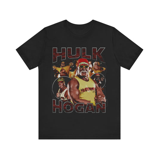 Vintage 90s Fighter Bootleg Style TShirt HULK HOGAN 90s Unisex Graphic Tee Shirt