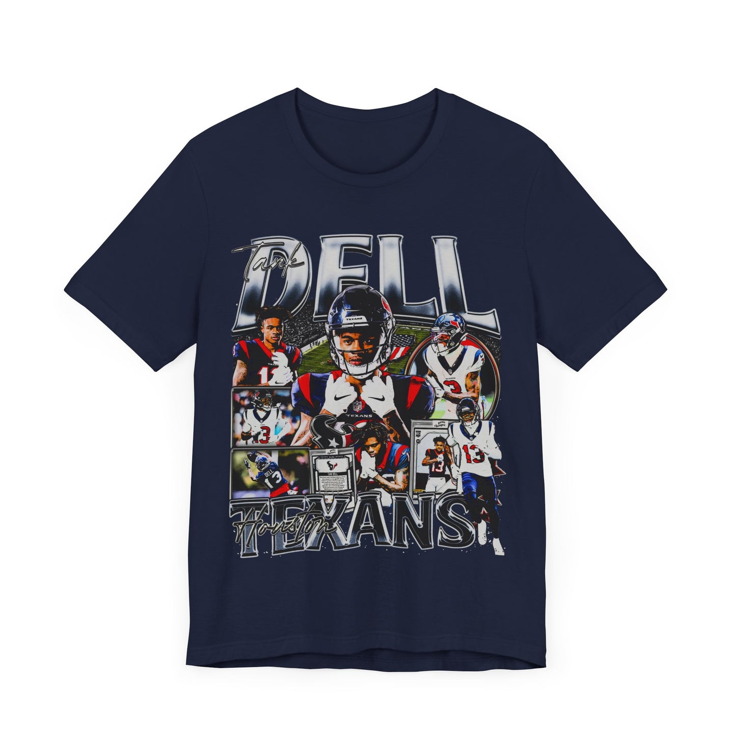 Vintage 90s Football Bootleg Style T-Shirt TANK DELL 90s Unisex Graphic Tee