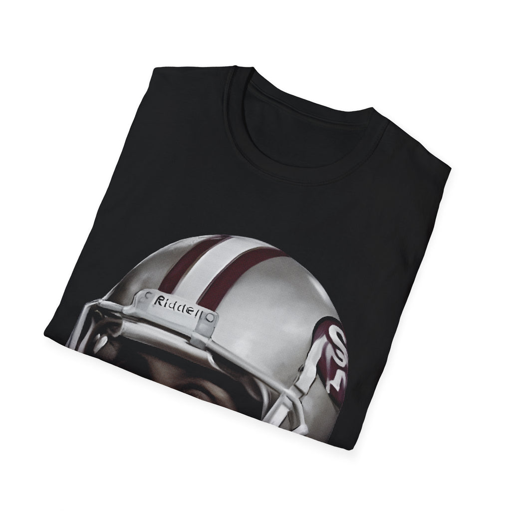 JERRY RICE BIG FACE FOOTBALL LEGENDS Unisex Softstyle T-Shirt