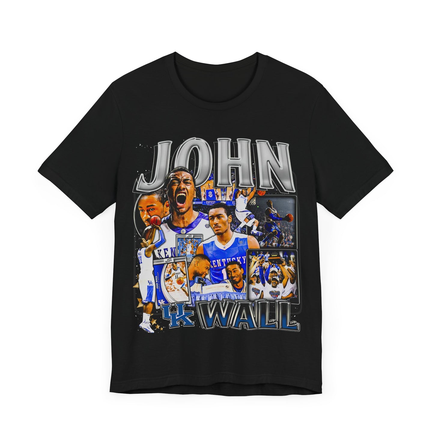 Vintage 90s Basketball Bootleg Style TShirt JOHN WALL 90s Unisex Graphic Tee