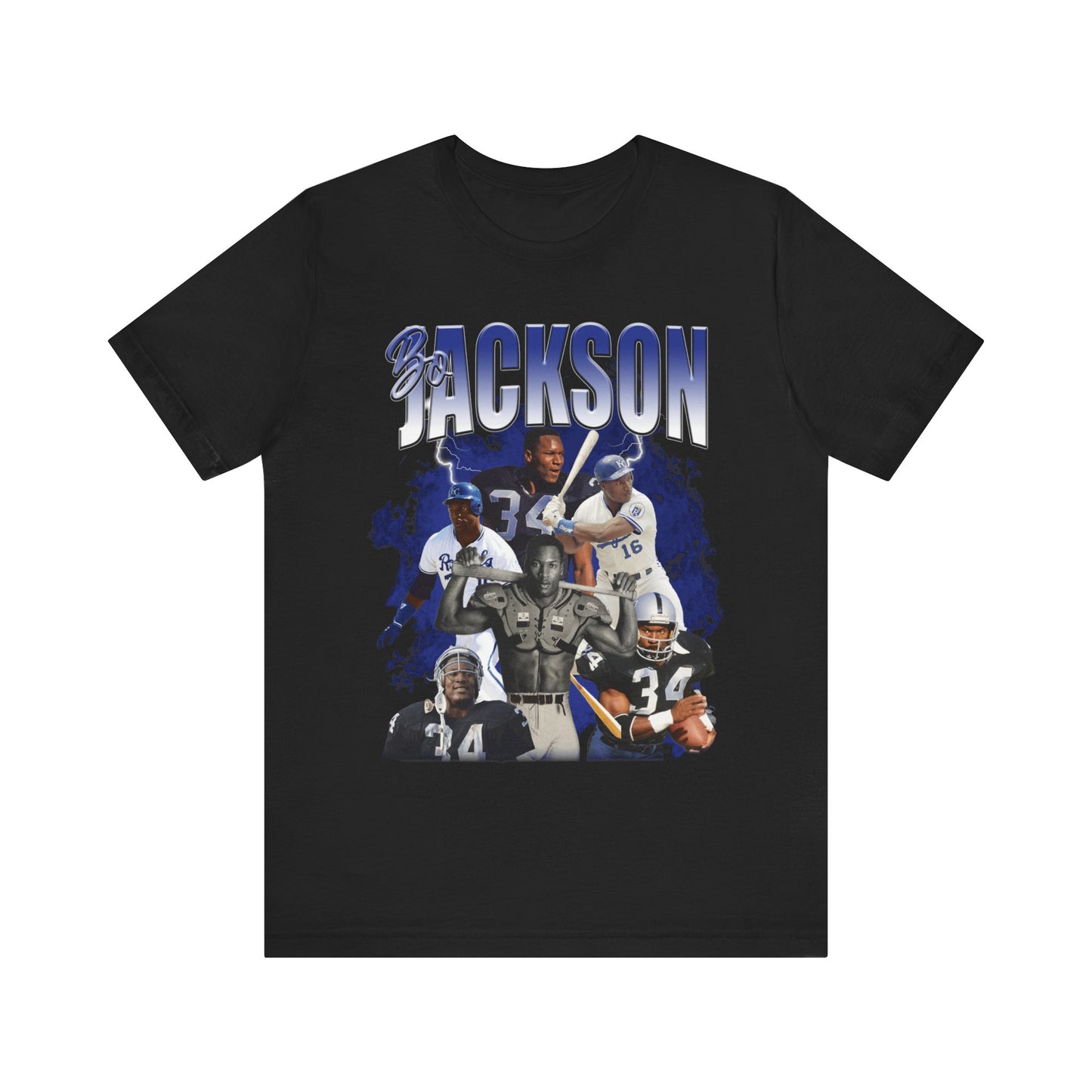 Vintage 90s Baseball Bootleg Style T-Shirt BO JACKSON 90s Unisex Graphic Tee