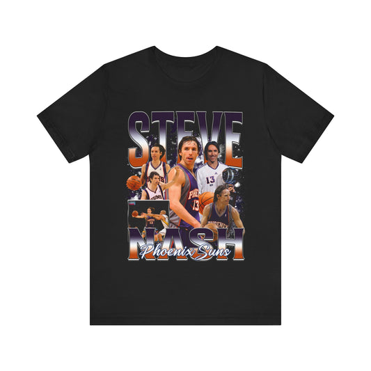 Vintage 90s Basketball Bootleg Style T-Shirt STEVE NASH Unisex Graphic Tee