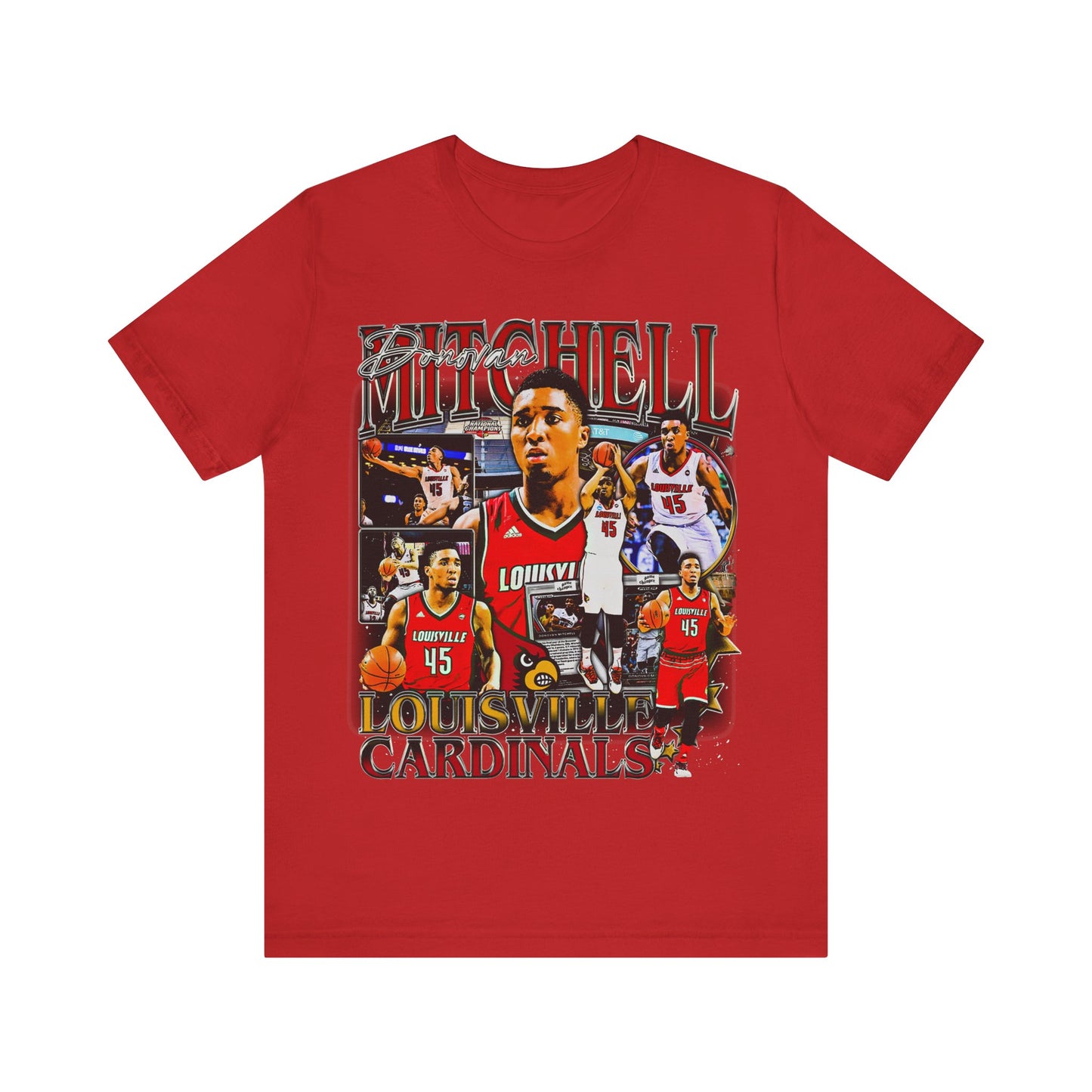 Vintage 90s Basketball Bootleg Style TShirt DONOVAN MITCHELL Unisex Graphic Tee