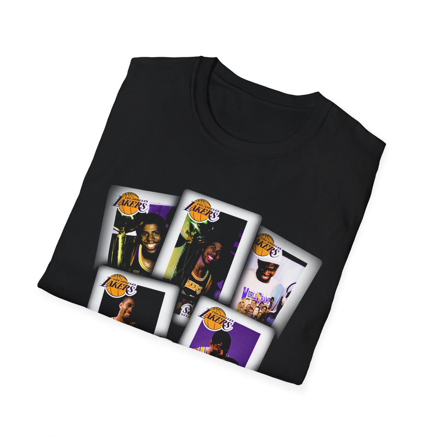 Vintage 90s Basketball Bootleg Style T-Shirt, MAGIC JOHNSON TROPHY Retro Basketball Shirt Unisex Graphic Tee