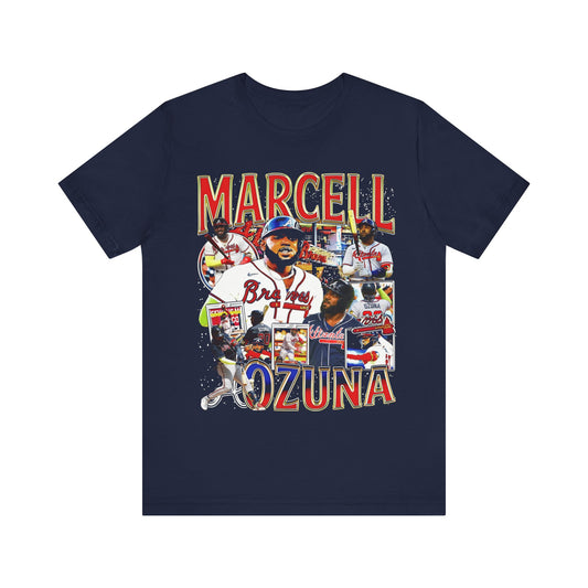 Vintage 90s Baseball Bootleg Style T-Shirt MARCELL OZUNA 90s Unisex Graphic Tee