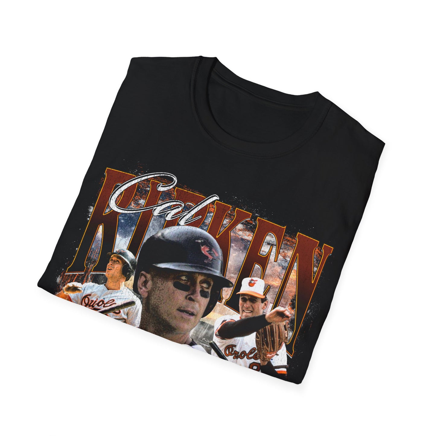Vintage 90s Baseball Bootleg Style T-Shirt, CAL RIPKEN Retro Baseball Shirt Unisex Graphic Tee